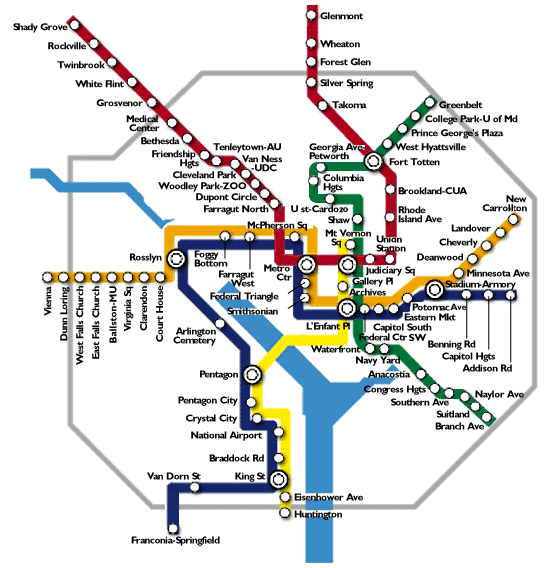 Metro System Map